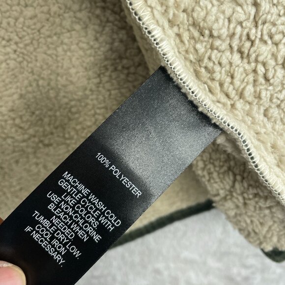 NEW Voyager Men's L Plaid Sherpa Lined Fleece Shirt Jacket - Picture 5 of 9